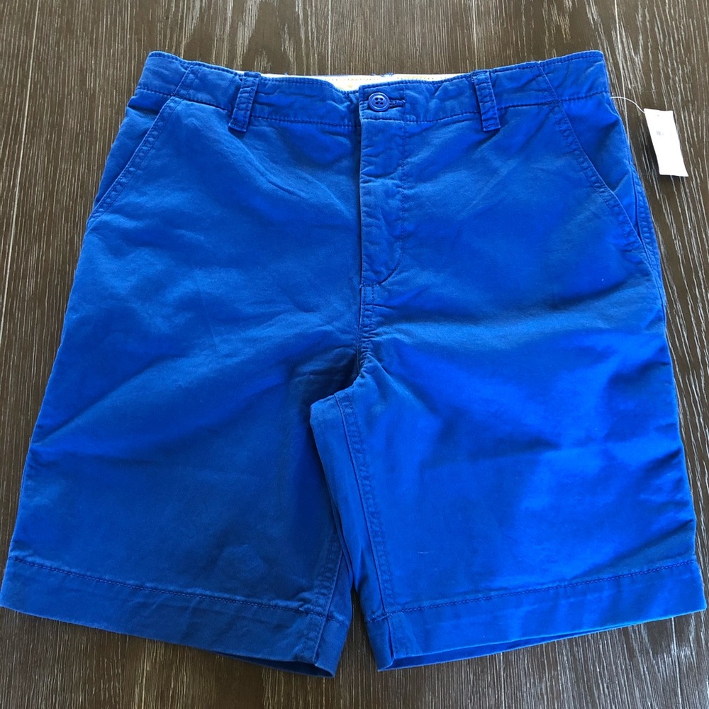 Gap Kids Everyday Shorts 16 Husky NWT! Blue